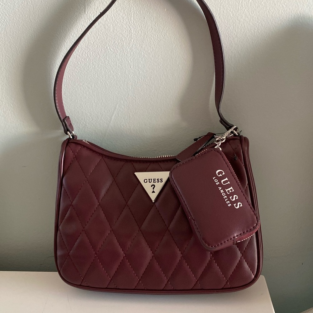 GUESS NWT Sylar Mini Quilted Shoulder Bag